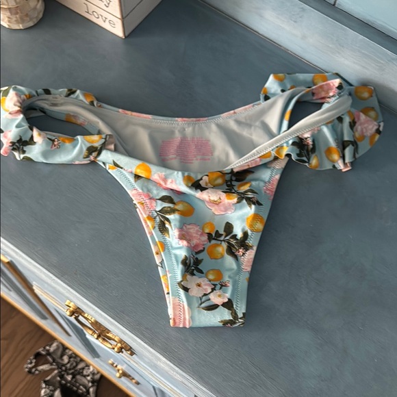 Victoria's Secret Floral Headband - Blue and Pink - Picture 4 of 10